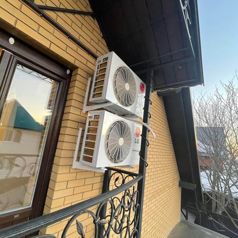Space-saving exterior install